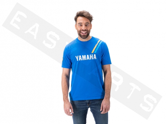 T-Shirt YAMAHA Faster Sons Ward blau Herren